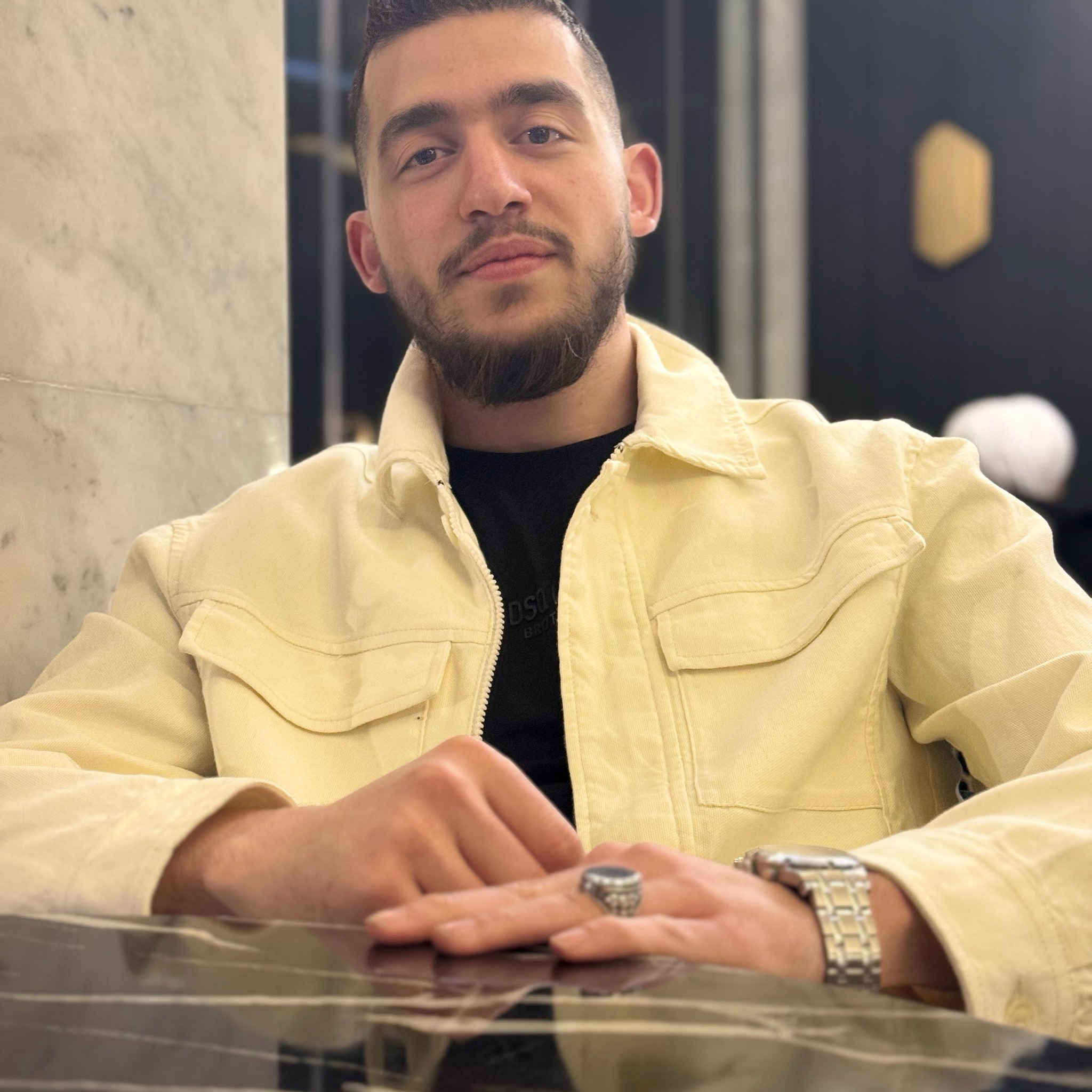 Hamza Dawas — Konditor und Inhaber